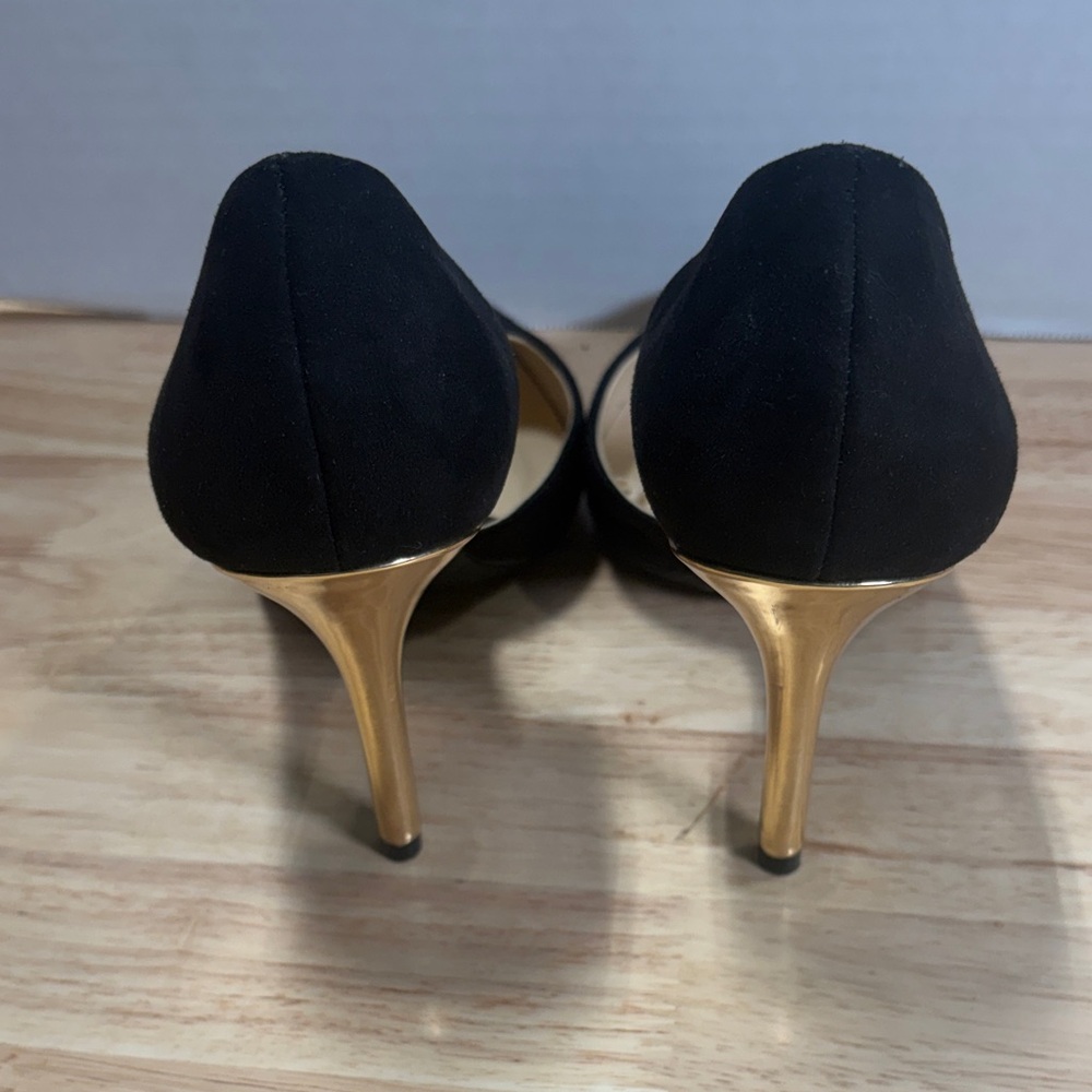 Jessica Simpson Black Pointed-Toe High Heel Pumps - Picture 9 of 10